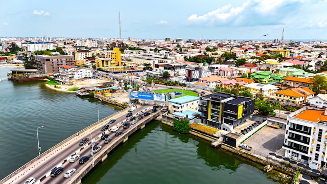 Modern African cityscape
